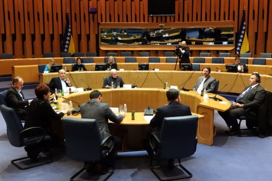 Članovi Interresorne radne skupine za izmjenu izbornog zakonodavstva BiH razgovarali sa članovima Izaslanstva Europskog parlamenta za odnose sa Bosnom i Hercegovinom i Kosovom